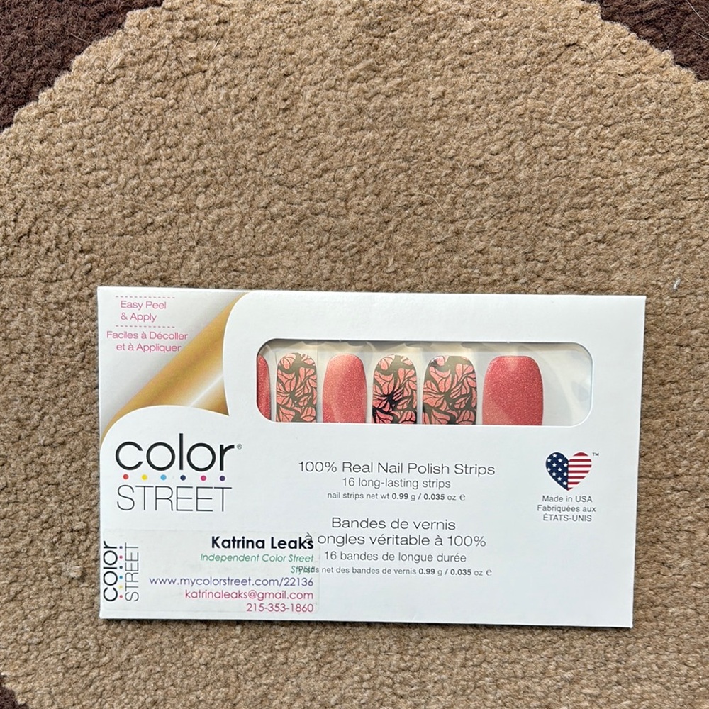 Color Street  Nail Polish Strips; NEW